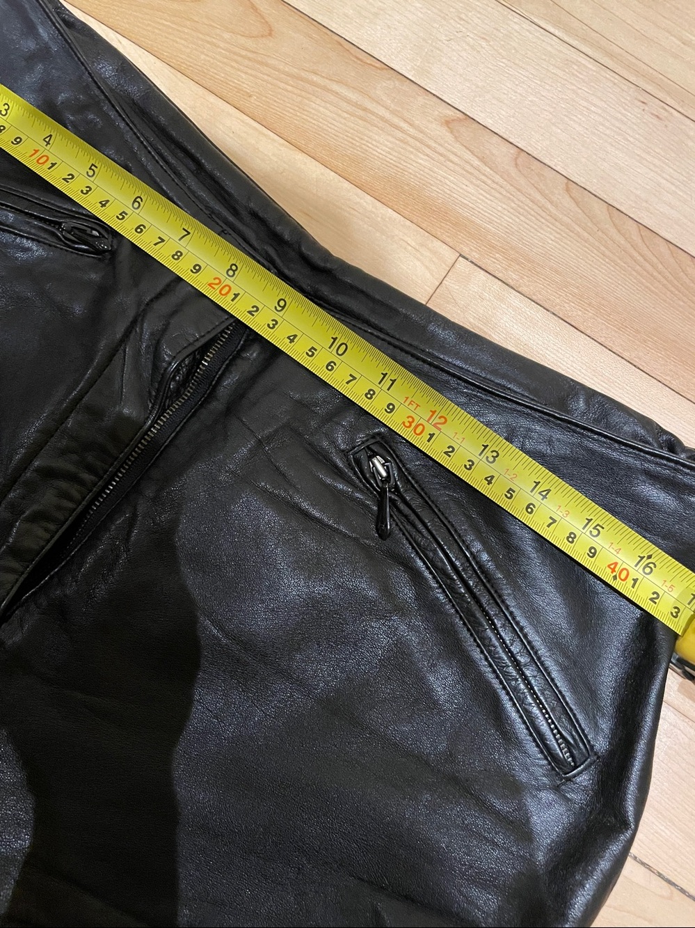 Harley-Davidson Leather Shorts • Y2K Biker Chic • Genuine Leather.Moto festival - Picture 12 of 15